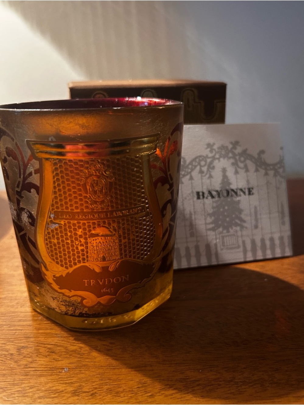 NEW!!! Trudon Bayonne luxury candle. Classic size 9.5 oz / 270g.